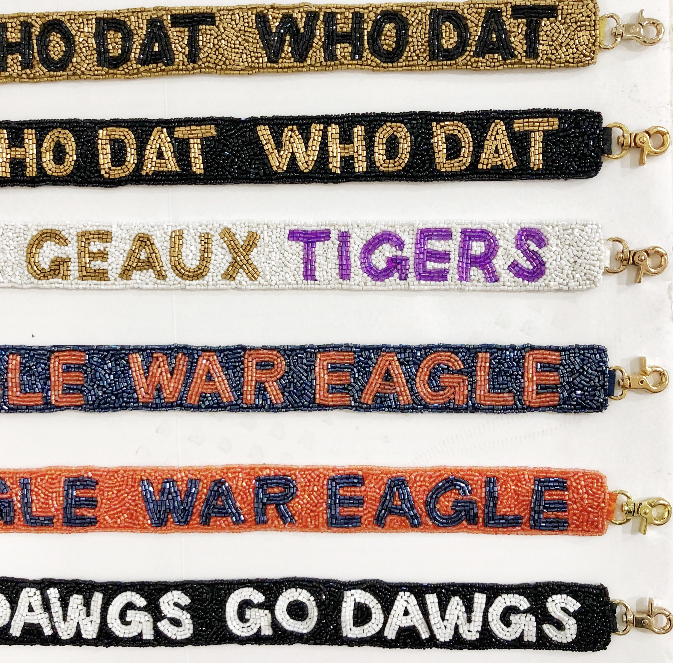 Beaded Game Day Purse Straps - Addy & Ry Boutique