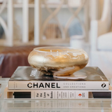 6-Wick Gold Leaf Bowl