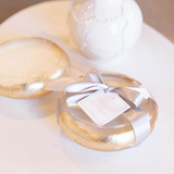 6-Wick Gold Leaf Bowl