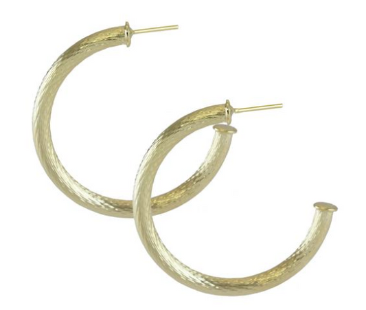 Marcia Moran Illana Rope Hoop Earrings