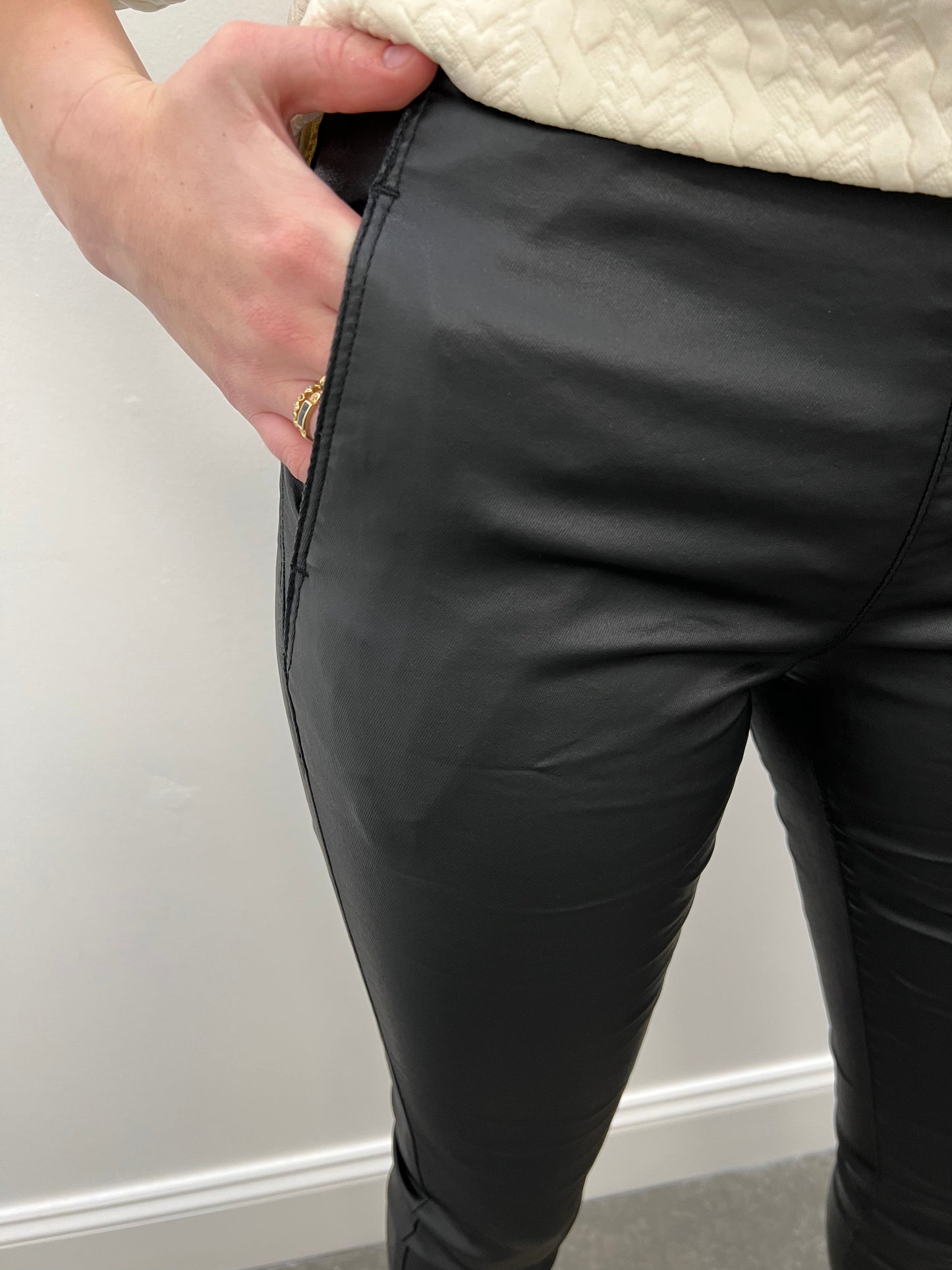 Bevy Shely Leather Pants